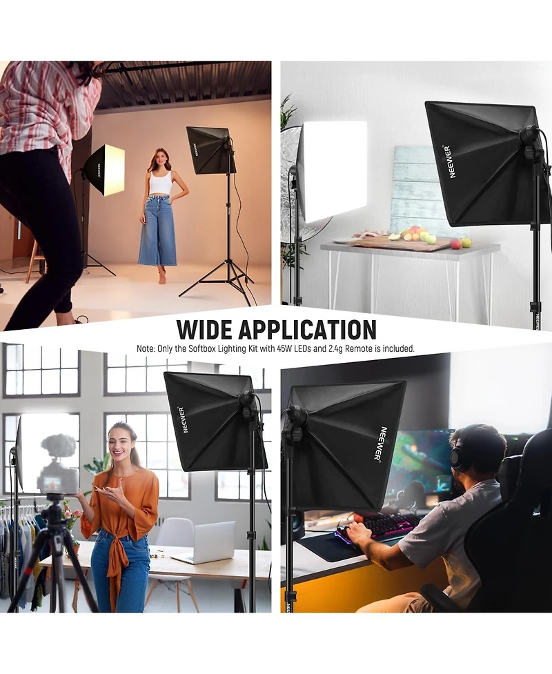 Neewer NK103 Softbox with 24inch, 900W, 45W