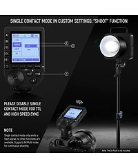 Neewer Z760 Camera and Photo Accessory with 300W, 400W, Ttl for Sony 1/8000s Hss Large Screen Slanted Design 5