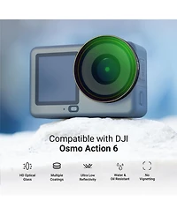 Neewer Fl-B42 Camera Lens Accessory with Cpl for select Dji Osmo Action models