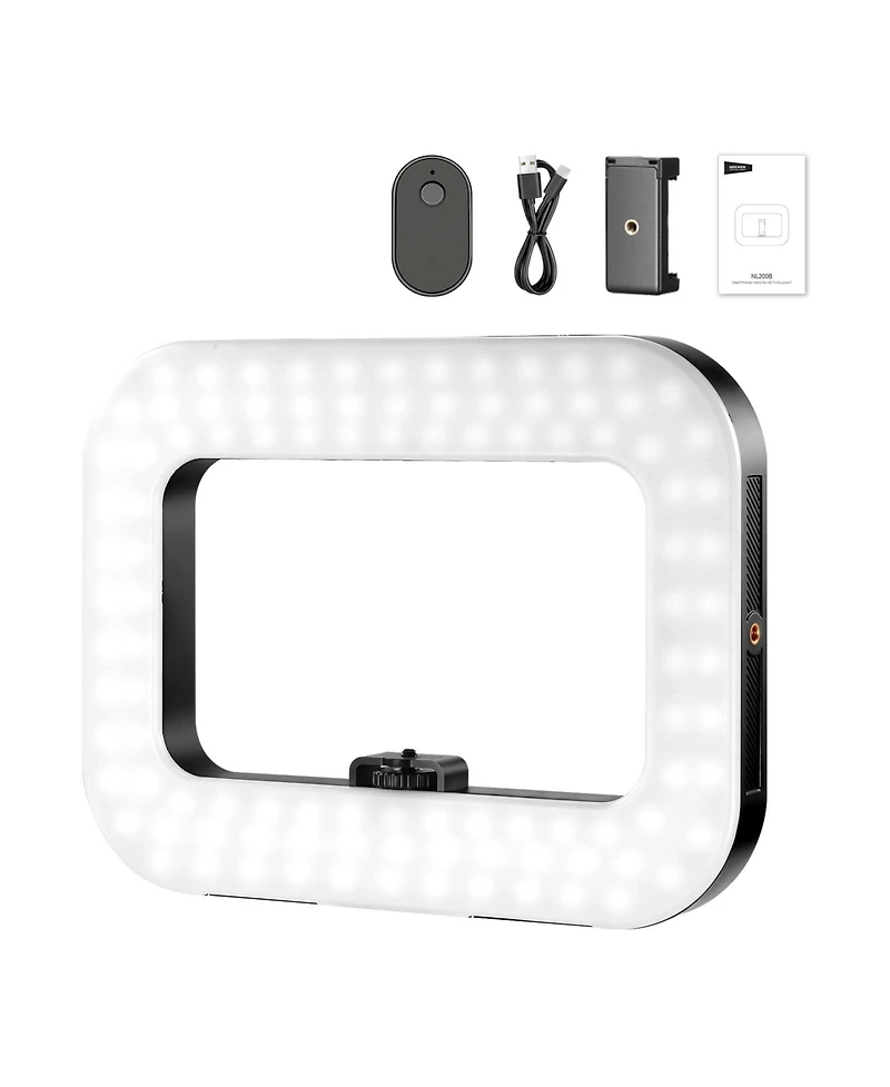 Neewer NL200B Ring Light with 20W, 5200mAh, CRI80