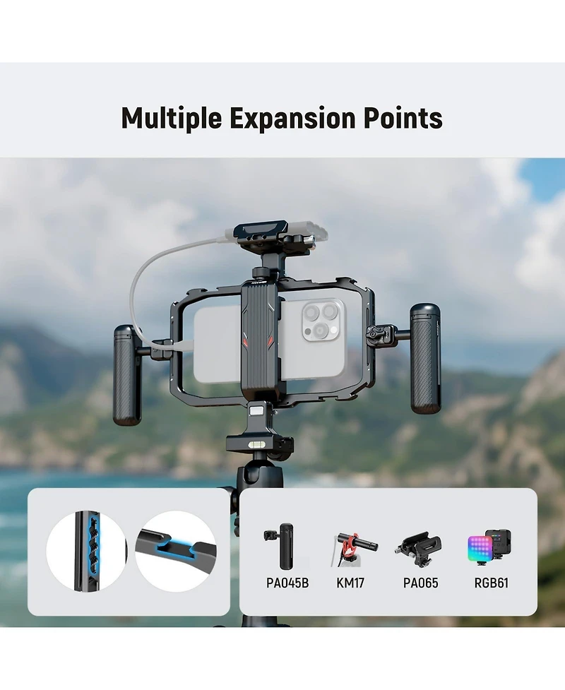 Neewer PA039 Camera Mounting Accessory for select iPhone and Android mobile devices