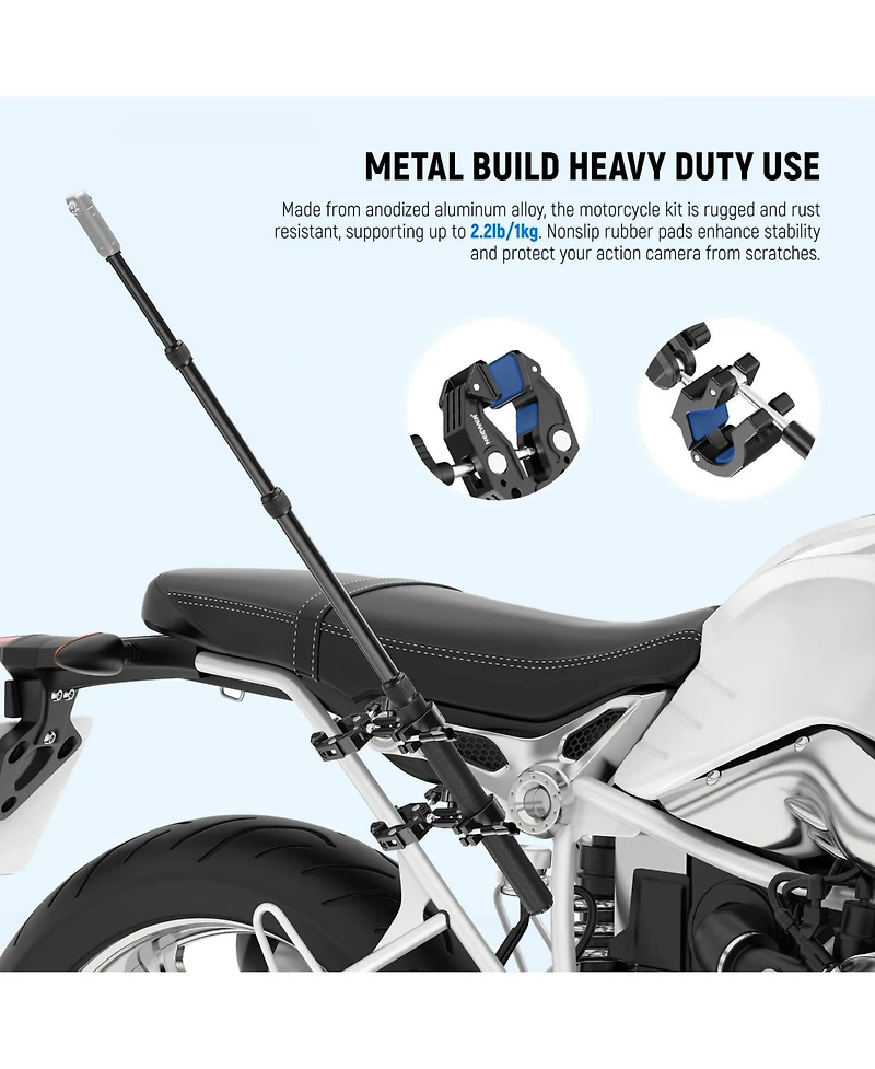 Neewer Gp-30 Camera Mounting Accessory for select GoPro, Dji and Insta360 action cameras