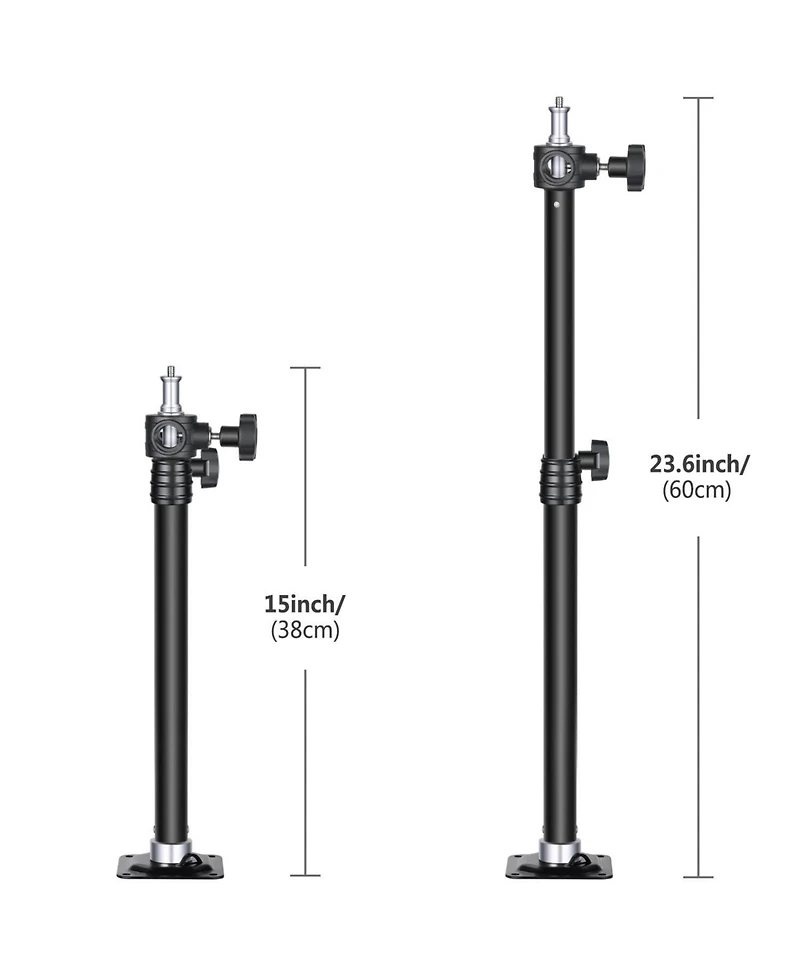 Neewer Camera Mounting Accessory with 23.6 inches, 4 inch, 8 inch