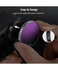Neewer ND8 Camera Lens Accessory with ND8, ND16, ND32 for select Dji Osmo Action models
