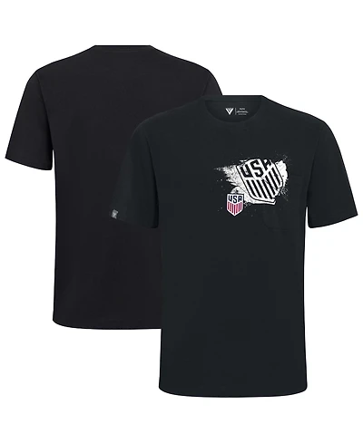LevelWear Men's Black Usmnt Focal Blasted T-Shirt