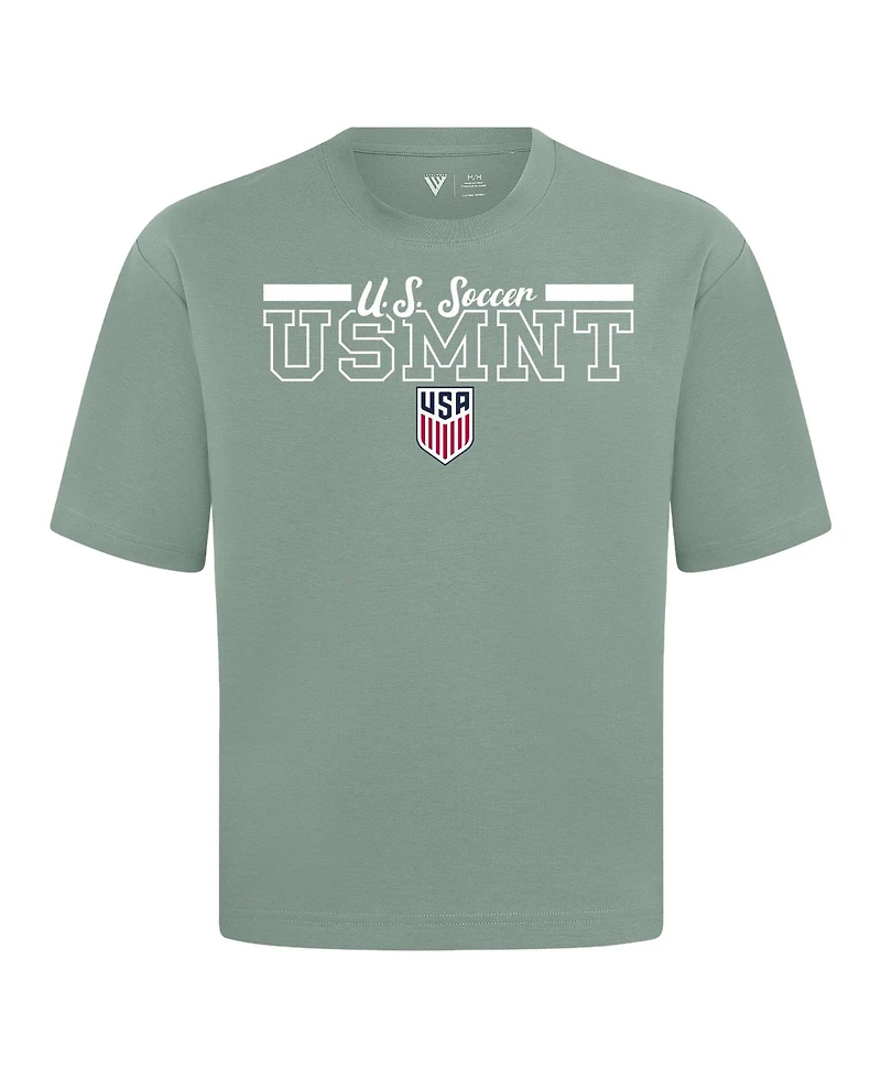 LevelWear Men's Green Usmnt Vanguard Luxe Signature T-Shirt