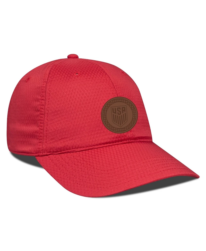 LevelWear Men's Red Usmnt Matrix Periscope Adjustable Hat