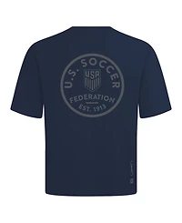 LevelWear Men's Navy Usmnt Luxe Signature Knit Transit T-Shirt