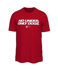 Nike Men's Red Usmnt No Under Only Dogs T-Shirt