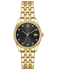 Lacoste Women's Quartz Parisienne Gold-Tone Stainless Steel Bracelet Watch 30mm