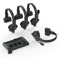 Hollyland Solidcom C1 Full-Duplex Wireless Intercom System with 4 Headsets