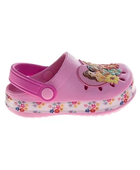 Disney Toddler Princess Girls Shoes 5-12 Eva Clogs, Water Kids Pool Shoes, Slip On