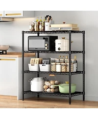 Streamdale Furniture 4-Tier Adjustable Heavy-Duty Metal Storage Rack