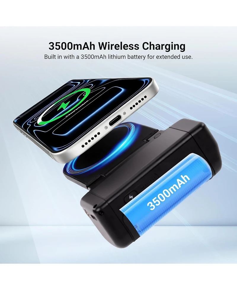 Neewer MG01 Camera Battery and Charging Accessory with 3500mAh for select iPhone and Android mobile devices