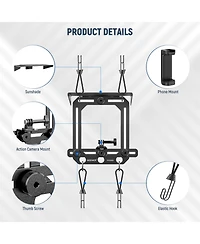 Neewer PA036B Camera Mounting Accessory for select GoPro, Dji and Insta360 action cameras