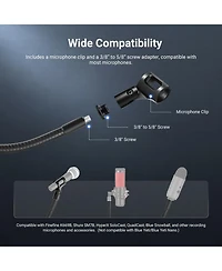 Neewer MS016 Microphone for Blue Yeti Snowball HyperX QuadCast SoloCast Shure