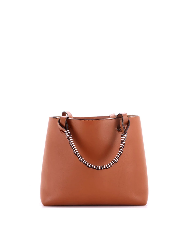 Pre-Owned Loewe Small Anagram Tote Leather