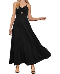 Cupshe Women's V-Neck Pull-On Unlined Beach Dress