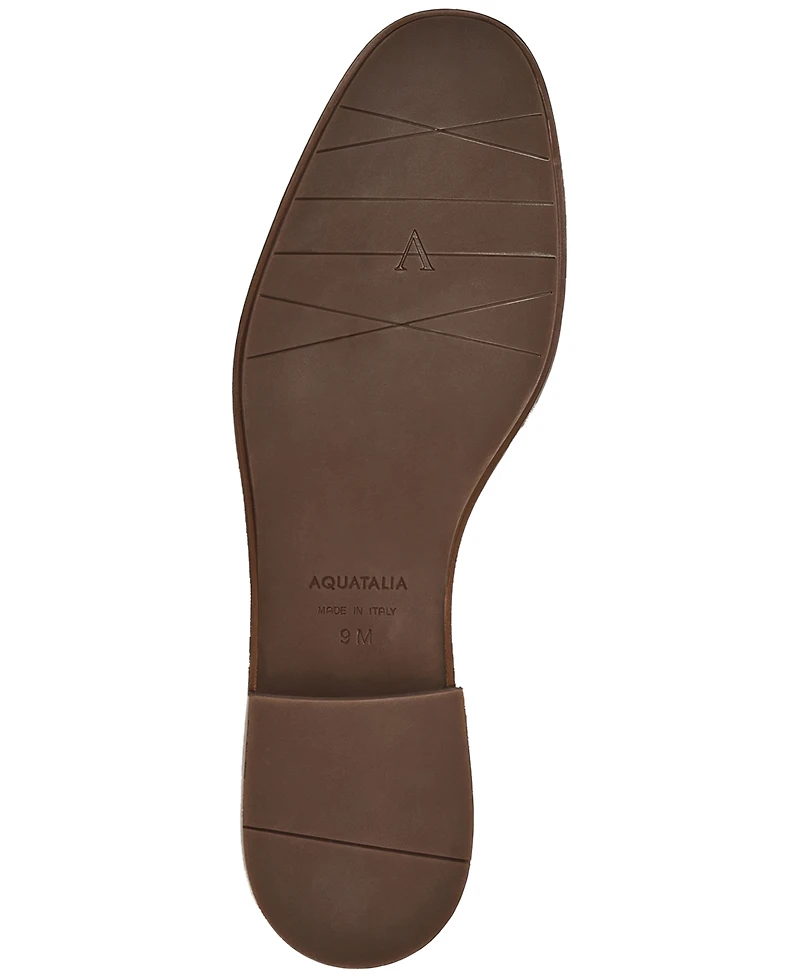 Aquatalia Men's Classic Jon Round Toe Loafers