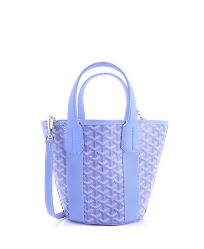 Pre-Owned Goyard Pm Belharra Tote Coated Canvas