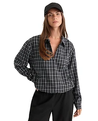 Good American Women's Lightweight Collared Bomber Jacket