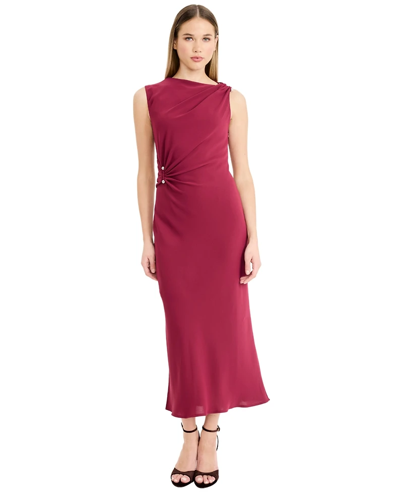 Donna Morgan Women's Sleeveless Midi Dress