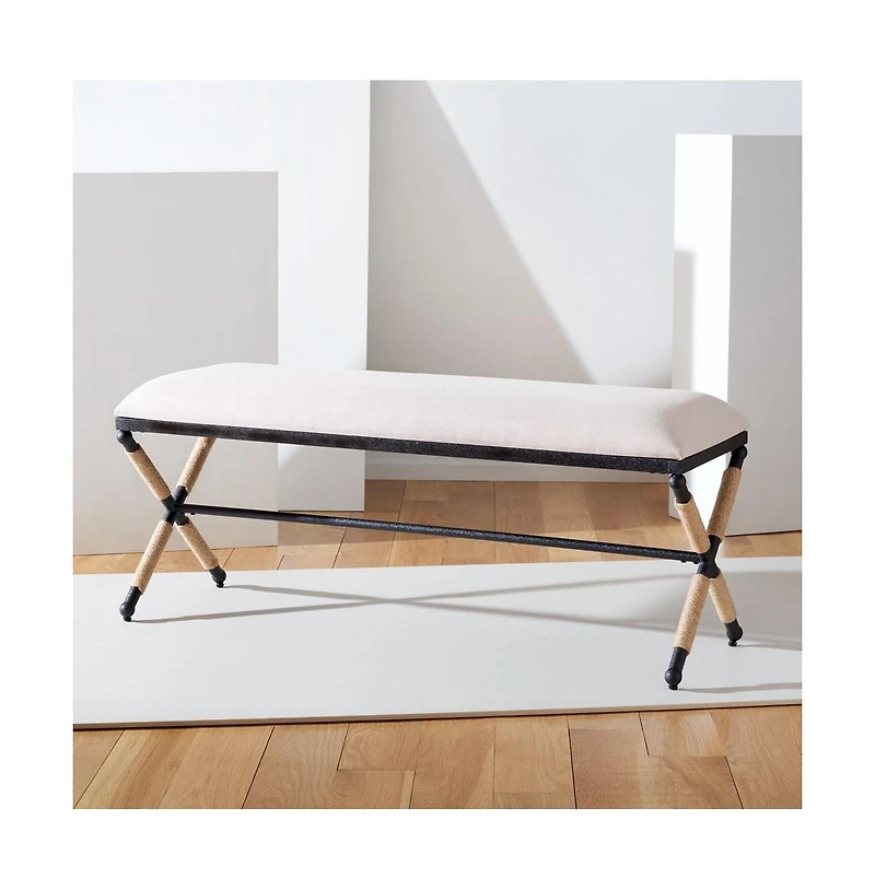 Safavieh Carmelo Hemp Wrapped Bench