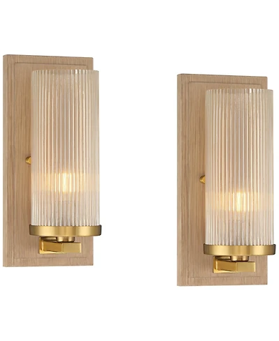 Stiffel Palais 12 1/2" High Wall Sconce Set of 2