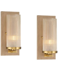 Stiffel Palais 12 1/2" High Wall Sconce Set of 2