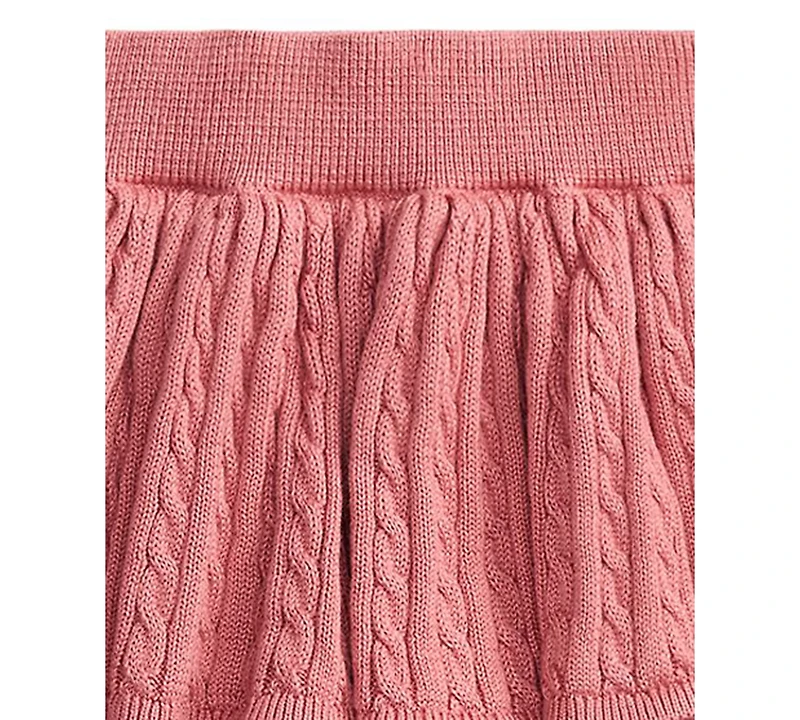 Polo Ralph Lauren Girls' 2T-6X Mini-Cable Tiered Cotton Skirt