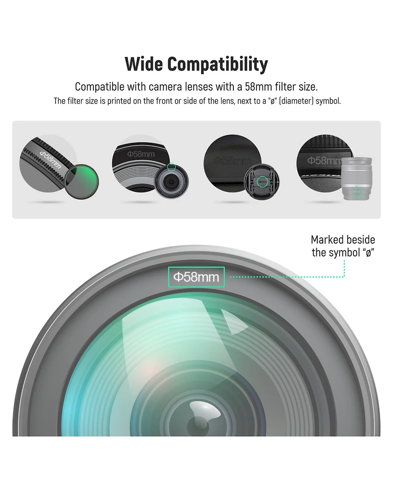 Neewer Camera and Photo Accessory for select Canon, Nikon and Sony cameras