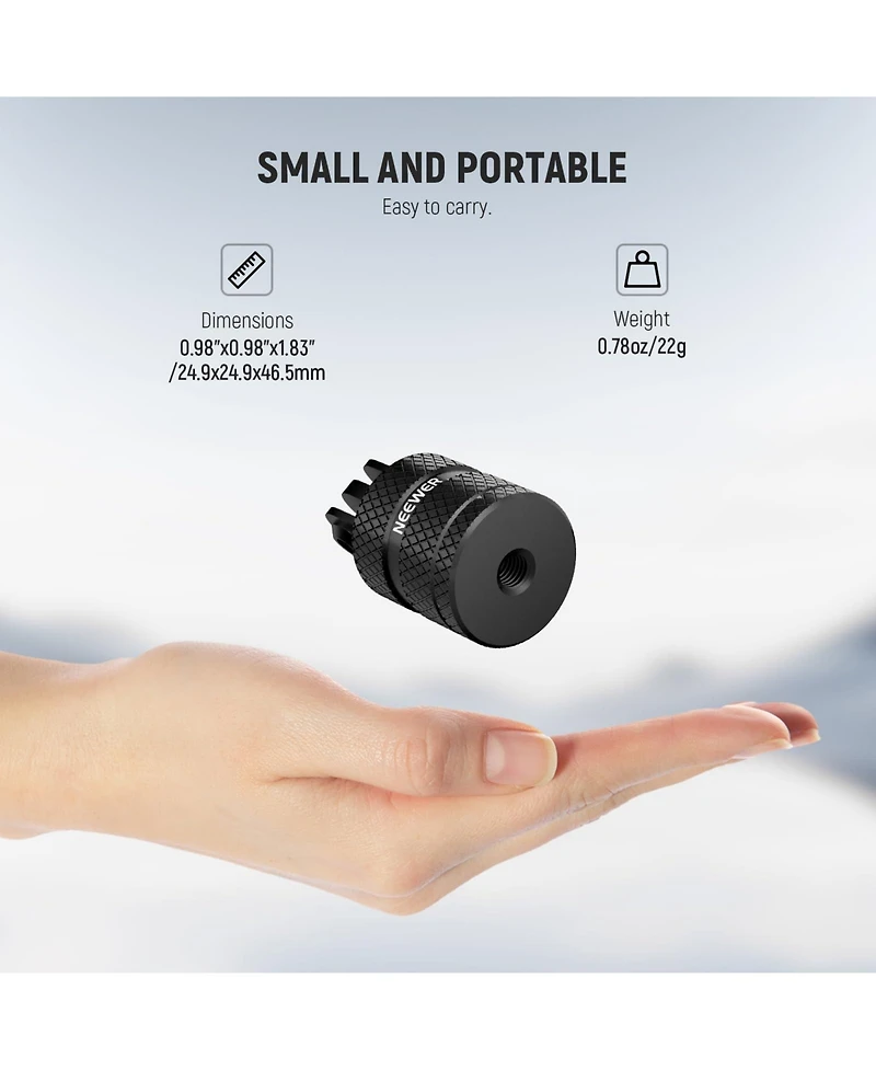 Neewer Gp-89 Camera Tripod for select Dji Osmo Action models