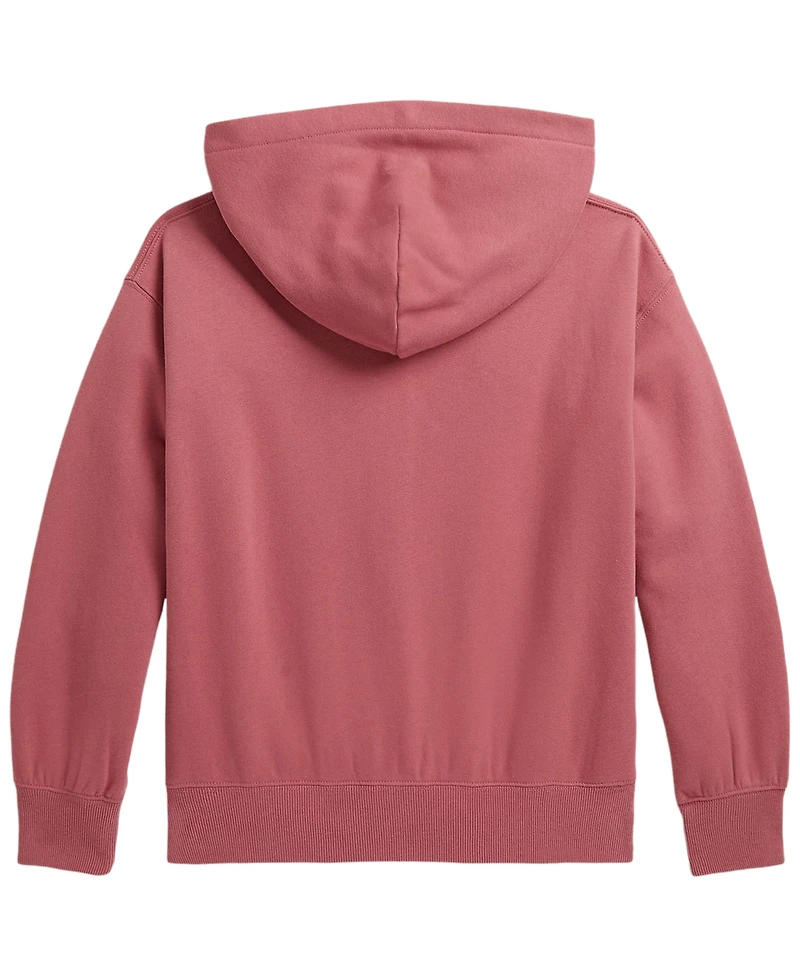 Polo Ralph Lauren Girls' 7-16 Long-Sleeve Full-Zip Hoodie