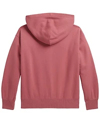 Polo Ralph Lauren Girls' 7-16 Long-Sleeve Full-Zip Hoodie