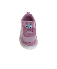 Disney Little Girls (3-10) Stitch Hook & Loop Sneakers