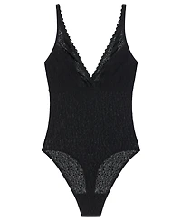 Wacoal Women's High Bar Lace Thong Bodysuit