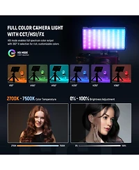 Neewer SL90C Led Video Light with 8W, 4000mAh, 2700K-7500K