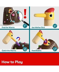 Top Bright Magnetic Bird Feeding Game Toys For Kids Fine Motor Skills Toy Preschool Learning Activities Toy For Toddler