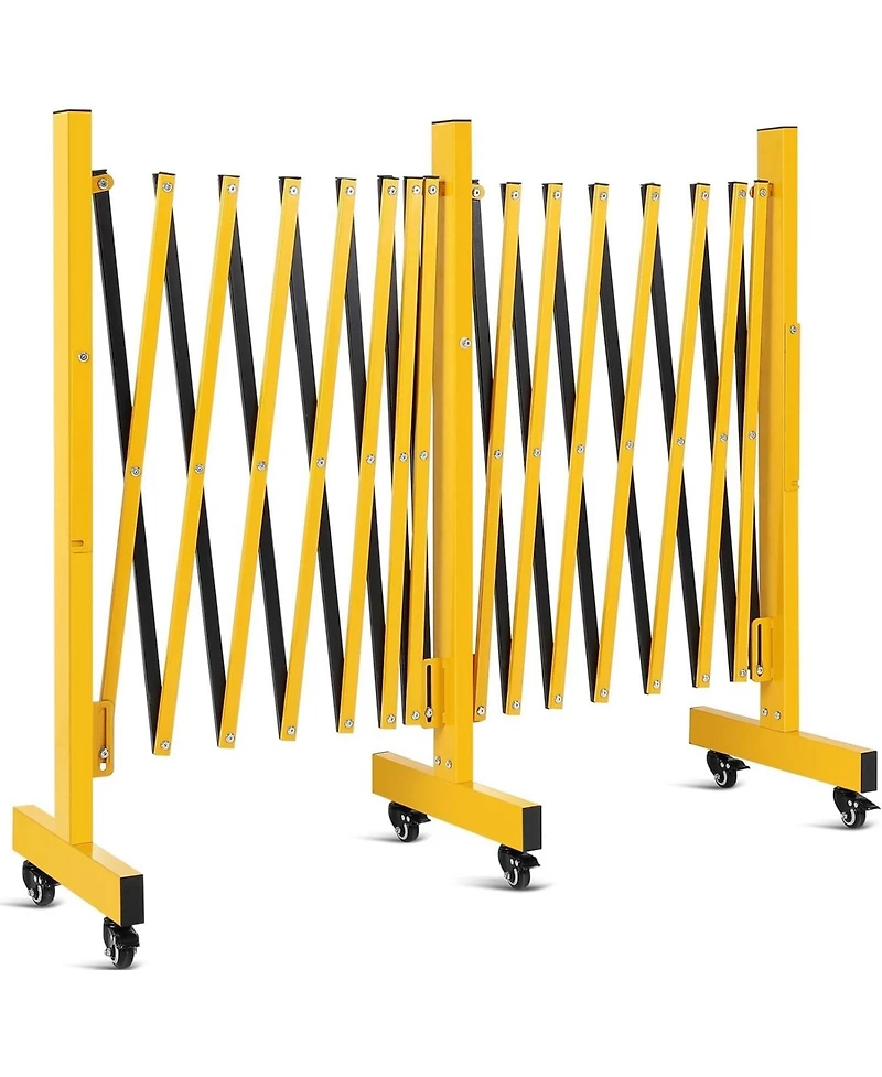 gaomon 3 Panel Room Divider Screen with Storage Shelves and Rolling Wheels
