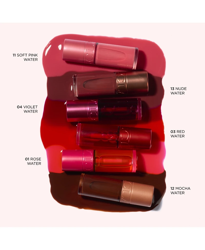 Clarins Hydrating Water Lip Stain With Kiss-Proof Wear & Matte Finish