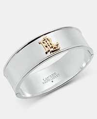 Lauren Ralph Lauren Logo Wide Bangle Bracelet