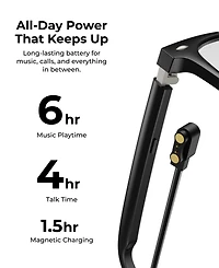 iTouch Aura Audio Smartglasses Wayfarer