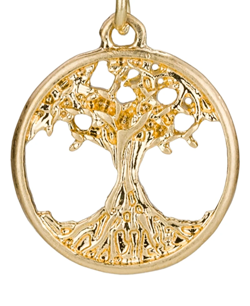 Patricia Nash Key to My Heart Collection Tree Drop Earrings