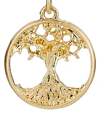 Patricia Nash Key to My Heart Collection Tree Drop Earrings