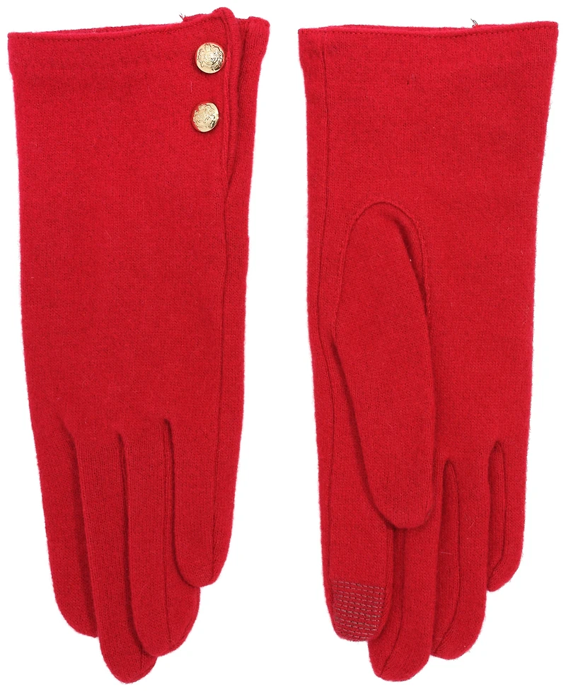 Lauren Ralph Women's Two Button Cashmere Blend Touch Glove