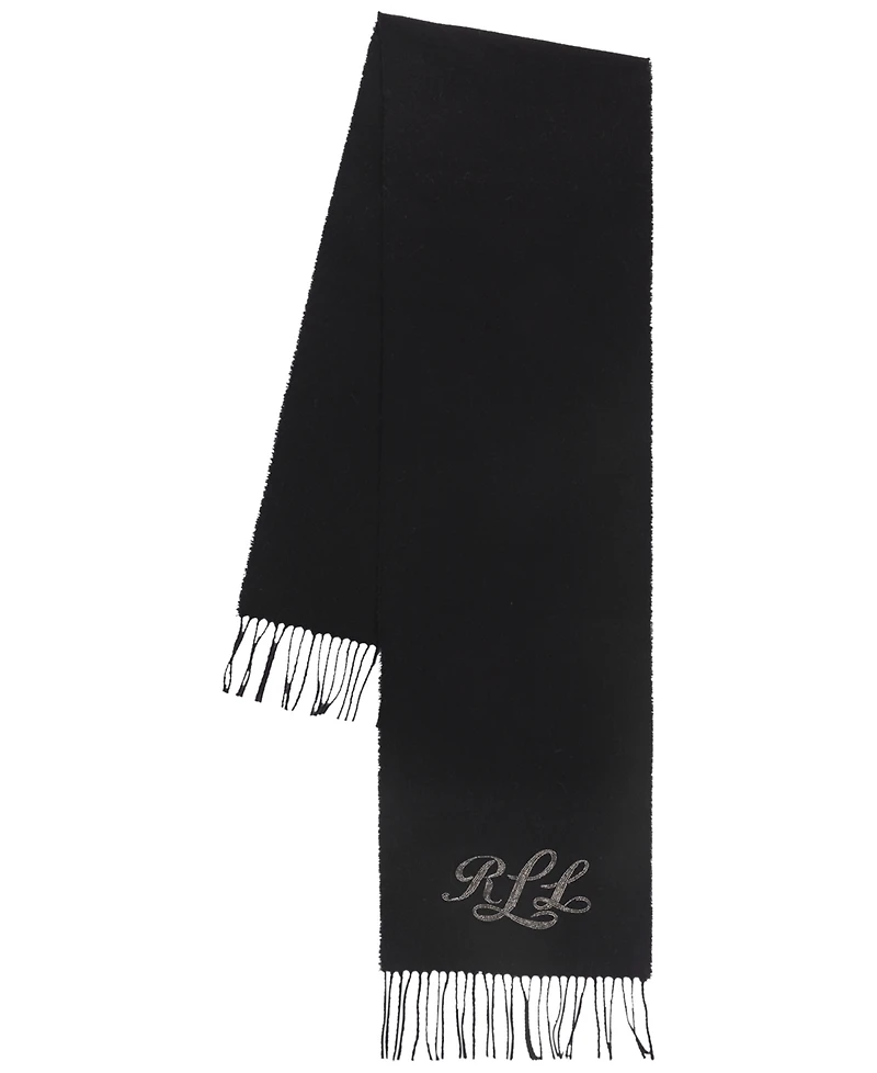 Lauren Ralph Lauren Beaded Logo Scarf
