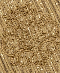 Lauren Ralph Metallic Embroidery Gloves