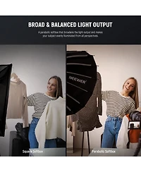 Neewer CB60 Softbox with 26inch, 65cm, Rgb for Aputure 120d Light Dome Godox sl60w Neewer Rgb