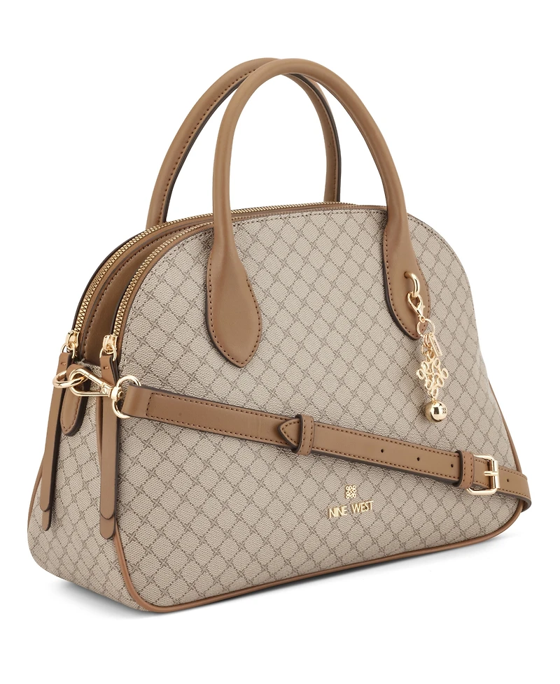 Nine West Calianna Dome Medium Satchel Handbag
