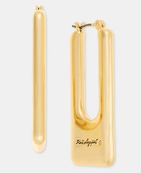 Karl Lagerfeld Paris Square Hoop Earrings